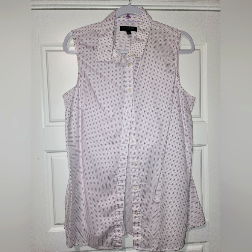 Banana Republic Sleeveless Shirt Sz 14